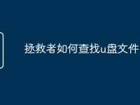 拯救者如何查找u盘文件-路由网
