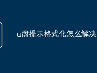 u盘提示格式化怎么解决-路由网