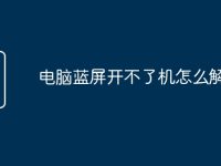 电脑蓝屏开不了机怎么解决-路由网