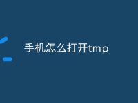 手机怎么打开tmp-路由网