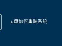 u盘如何重装系统-路由网