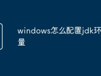 windows怎么配置jdk环境变量-路由网