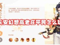 长安幻想高老庄平民怎么玩-路由网