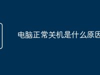 电脑正常关机是什么原因-路由网