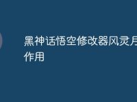 黑神话悟空修改器风灵月影的作用-路由网