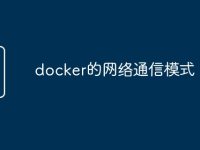 docker的网络通信模式-路由网