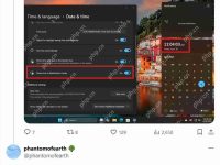 微软 Win11 Beta 预览版日历弹窗新增时钟功能：精确到秒-路由网