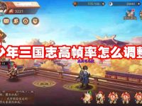 少年三国志高帧率怎么调整-路由网