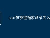 cad快捷键缩放命令怎么用-路由网