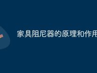 家具阻尼器的原理和作用-路由网