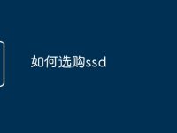 如何选购ssd-路由网