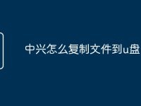 中兴怎么复制文件到u盘-路由网