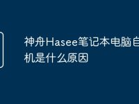 神舟Hasee笔记本电脑自动关机是什么原因-路由网