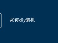 如何diy装机-路由网
