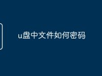 u盘中文件如何密码-路由网