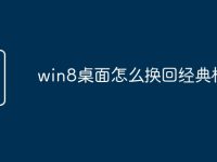 win8桌面怎么换回经典模式-路由网