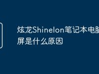 炫龙Shinelon笔记本电脑蓝屏是什么原因-路由网