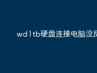 wd1tb硬盘连接电脑没反应?-路由网