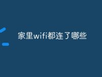 家里wifi都连了哪些-路由网