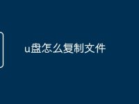 u盘怎么复制文件-路由网