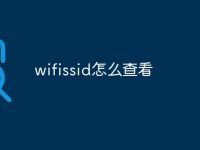 wifissid怎么查看-路由网