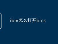 ibm怎么打开bios-路由网
