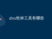 dns枚举工具有哪些-路由网