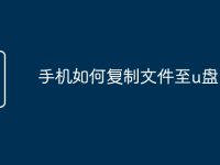 手机如何复制文件至u盘-路由网