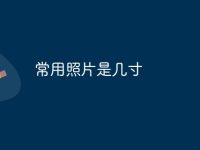 常用照片是几寸-路由网