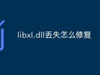 libxl.dll丢失怎么修复-路由网