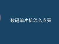 数码单片机怎么点亮-路由网