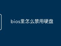 bios里怎么禁用硬盘-路由网