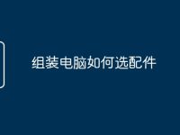 组装电脑如何选配件-路由网