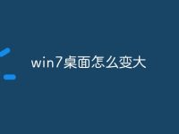win7桌面怎么变大-路由网