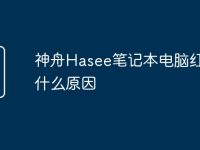神舟Hasee笔记本电脑红屏是什么原因-路由网