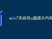 win7系统存u盘提示内存不足-路由网