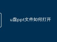 u盘ppt文件如何打开-路由网