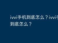 ivvi手机到底怎么?ivvi手机到底怎么?-路由网