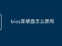 bios里硬盘怎么禁用-路由网