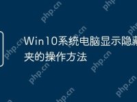 Win10系统电脑显示隐藏文件夹的操作方法-路由网