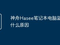 神舟Hasee笔记本电脑蓝屏是什么原因-路由网