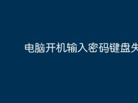 电脑开机输入密码键盘失效？-路由网