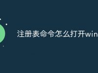 注册表命令怎么打开win10-路由网