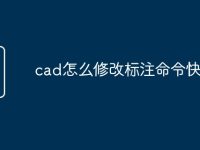 cad怎么修改标注命令快捷键-路由网