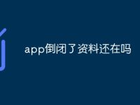 app倒闭了资料还在吗-路由网