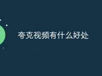 夸克视频有什么好处-路由网