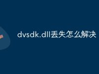 dvsdk.dll丢失怎么解决-路由网