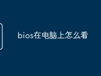 bios在电脑上怎么看-路由网