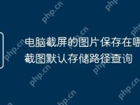 电脑截屏的图片保存在哪里 截图默认存储路径查询-路由网
