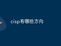 cisp有哪些方向-路由网